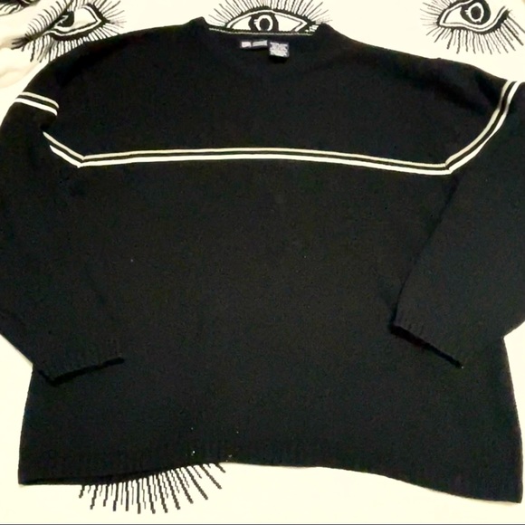 Faded Glory Other - Vintage Plus Size Pinstripe Sweater